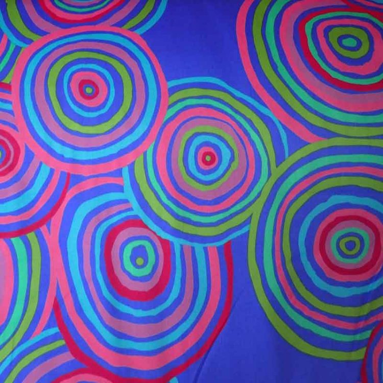 Kaffe Fassett Circles Blue