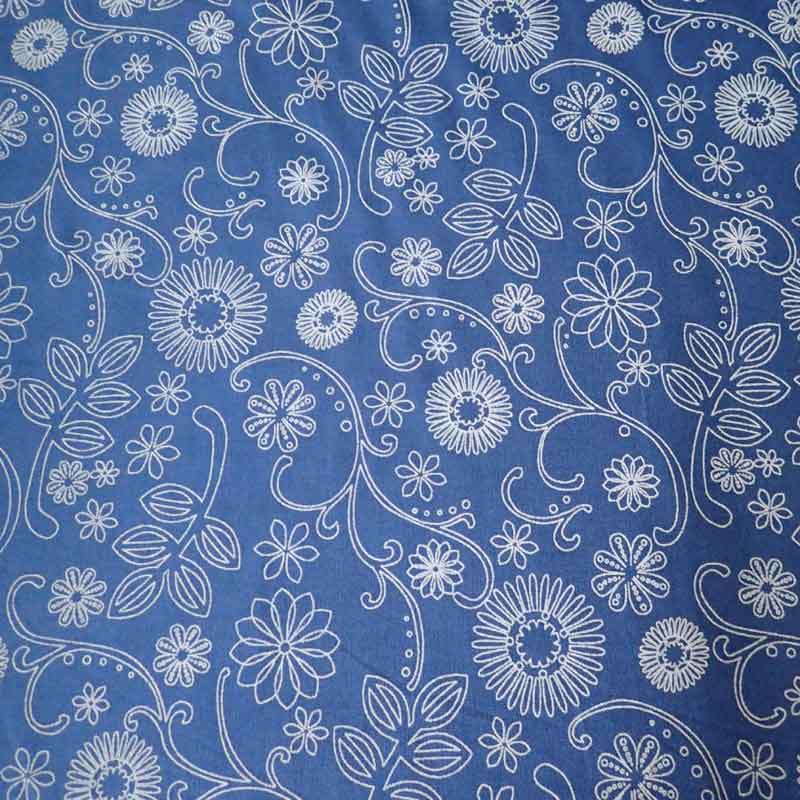Caribbean Blue Wide Back Fabric