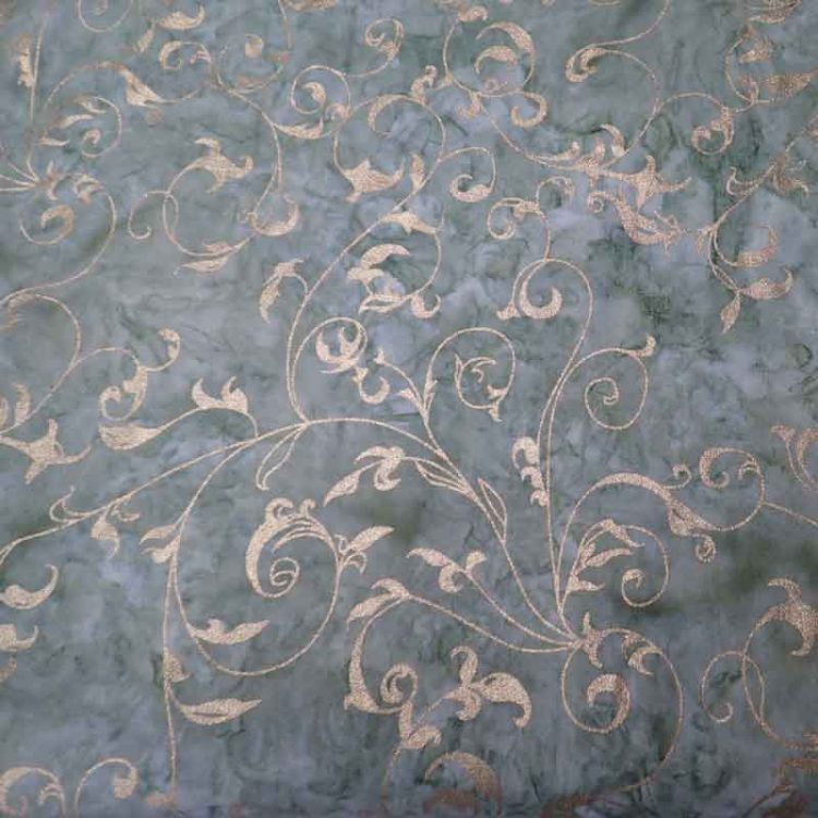 Batik Forest Scroll