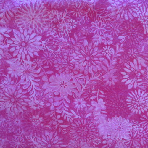 Floral Forest - Fuchsia Pink WideBack Fabric
