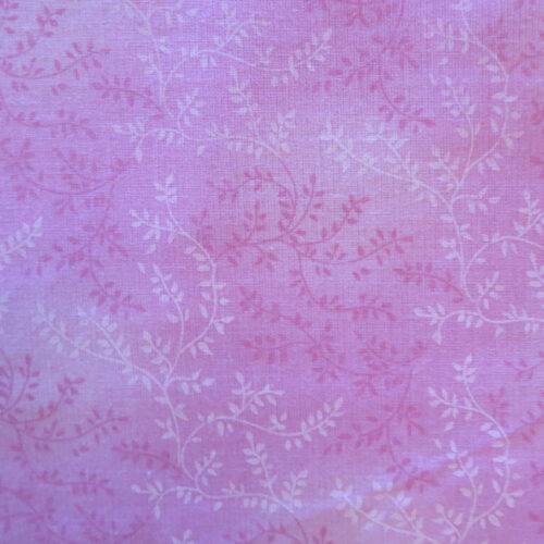 Delicate Vine Pink Wideback Fabric