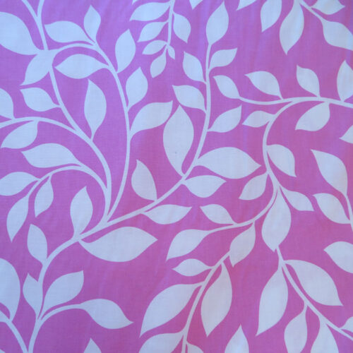 Modern Vine Pink Wideback Fabric