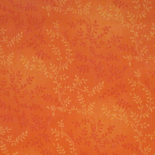 Tonal Vineyard Orange Wideback Fabric