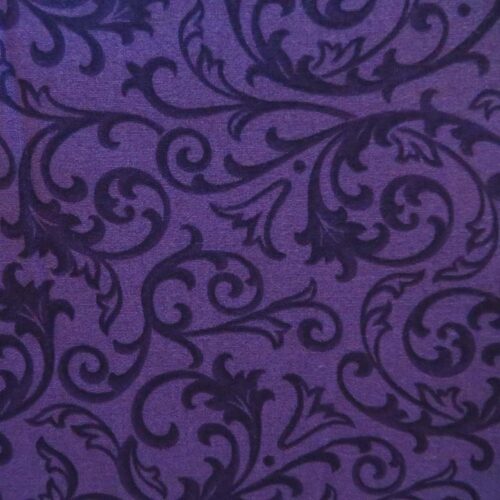 Baroque Purple Wideback Fabric