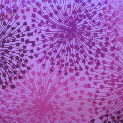 Dandelion Dreaming Pink Wideback Fabric