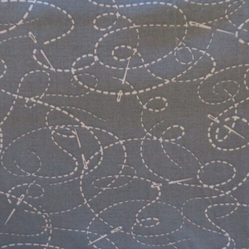 Needle and Thread Grey Wideback Fabric