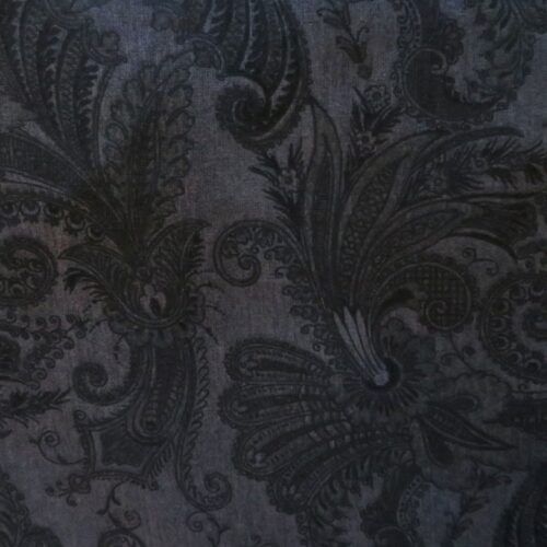 Marrakesh Black Wideback Fabric