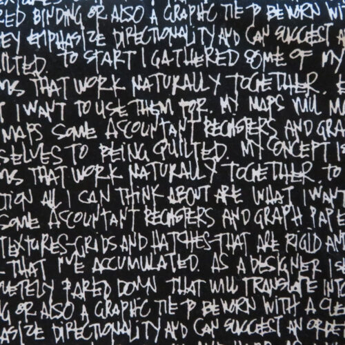 Architexture Black Wideback Fabric