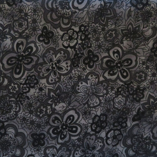 Isodora Black Wideback Fabric