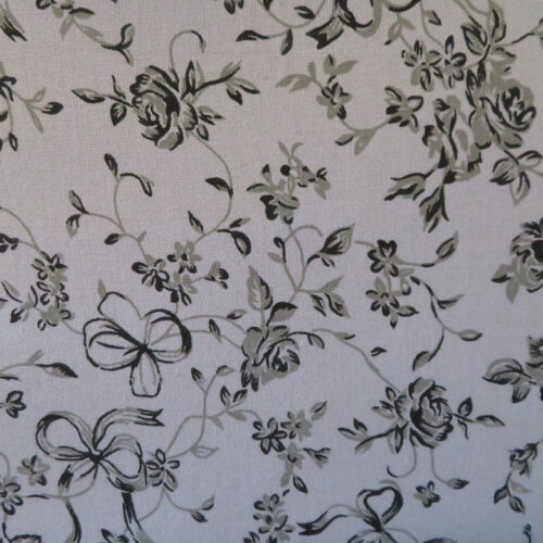 Victorian Grey Wideback Fabric