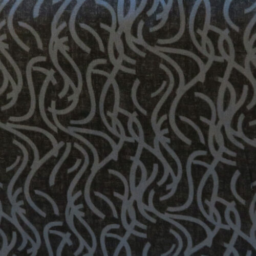 Noodle Doodle Grey Wideback Fabric