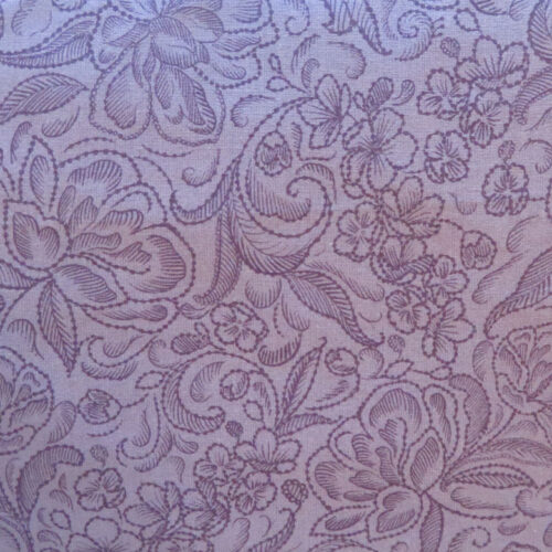 Calla Plum Wideback Fabric