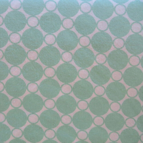 Wide Spot Green Wideback Fabric