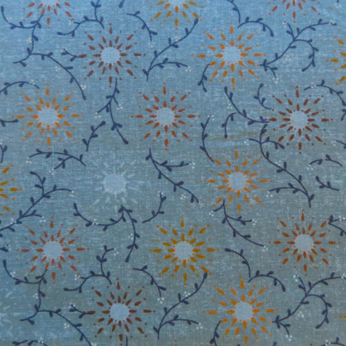 Prairie Aqua Wideback Fabric