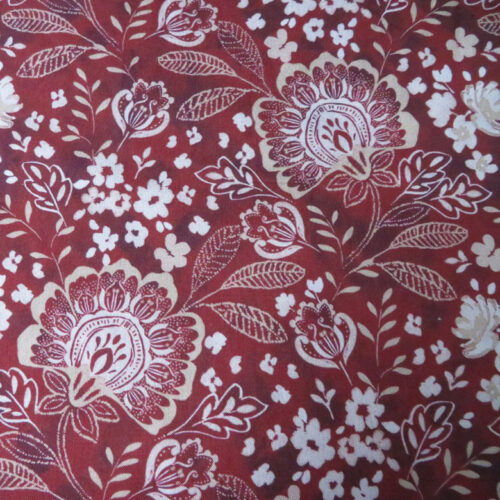 Elizabeth Red Wideback Fabric