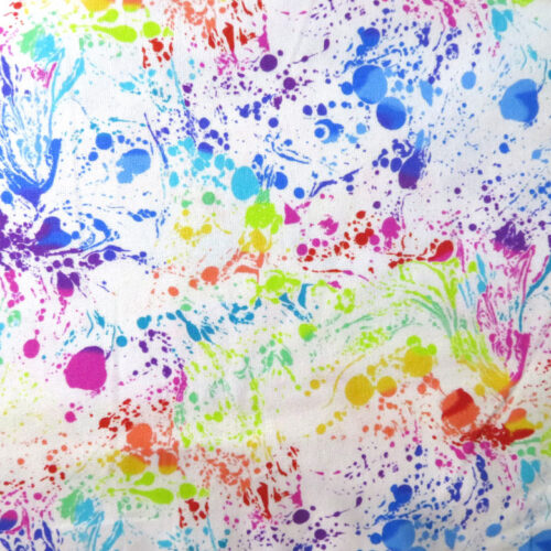 Phosphor And Venom White wideback Fabric