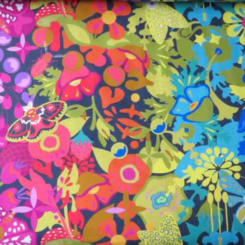 Color Wheel Night Whole Wideback Fabric