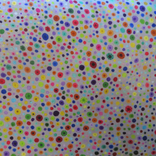 Glass Beads Grey Wideback Fabric