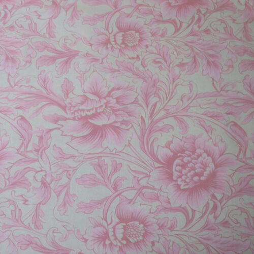 Fleur Pink Wideback Fabric