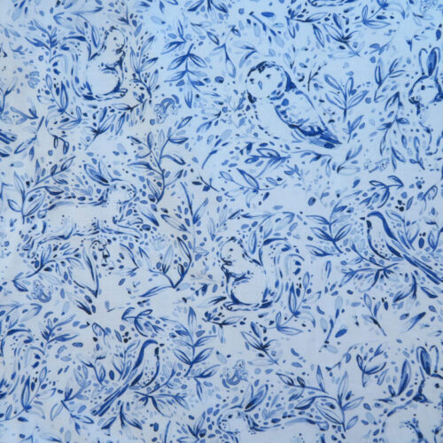 Forest Fauna Wideback Fabric