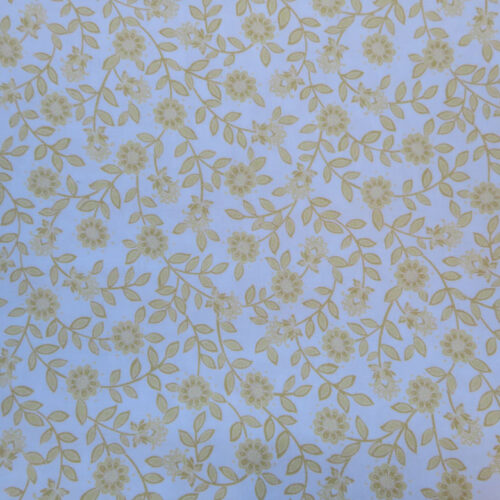 Field Floral Honey Wideback Fabric