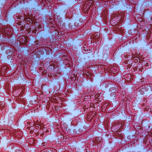 Arden Red Wideback Fabric