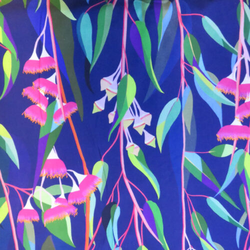 Gum Blossoms Wideback Fabric