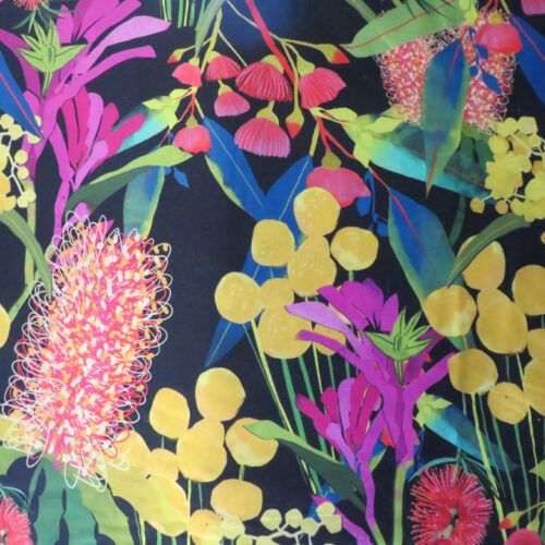 Australian Native Bright Wideback Fabric