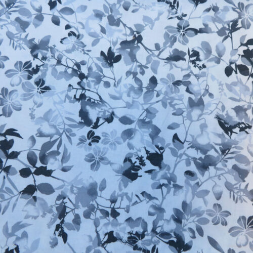 Bloomin Beauty White Wideback Fabric