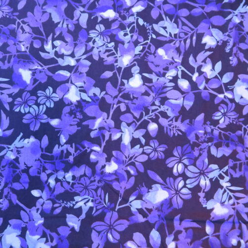 Bloomin Beauty Purple Wideback Fabric