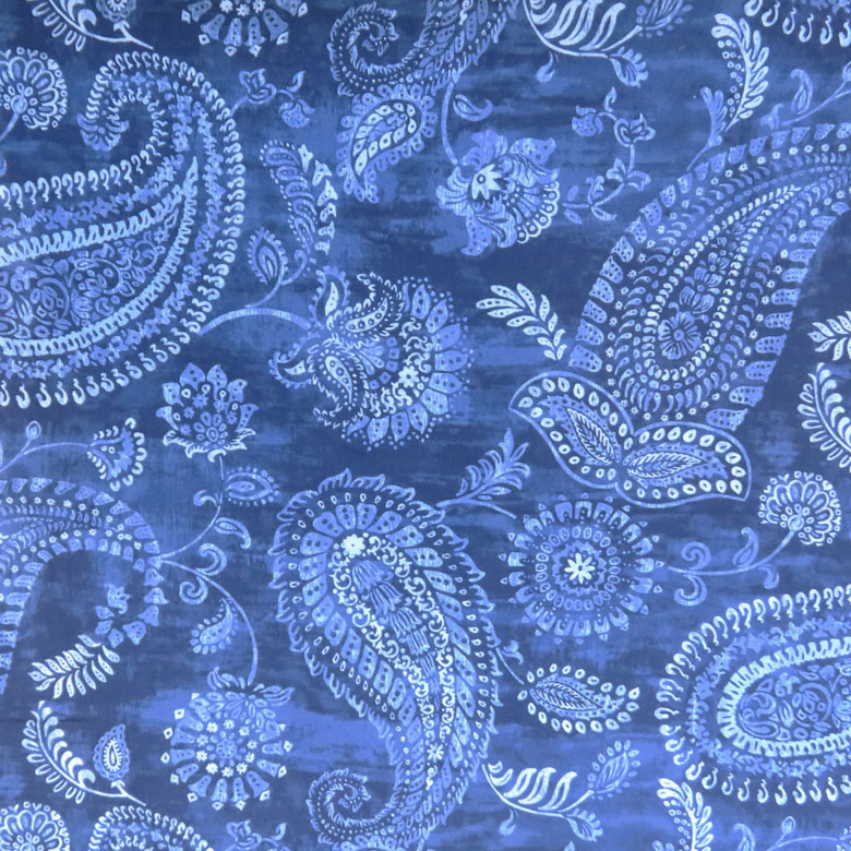 Bohemia Blue Wideback Fabric