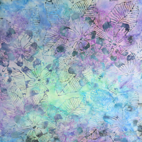 Tropical Batik Wideback Fabric