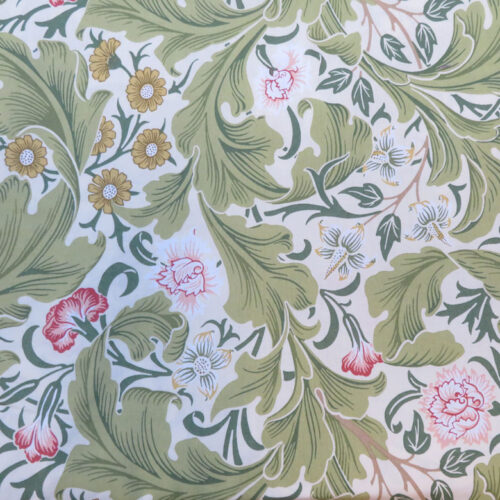 William Morris Leicester Green Wideback Fabric
