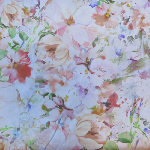 Floral Arabesque Autumn Wideback Fabric