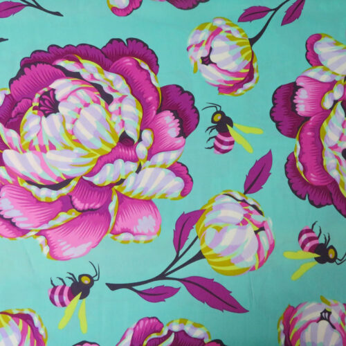 Sonic Bloom Dusk Wideback Fabric