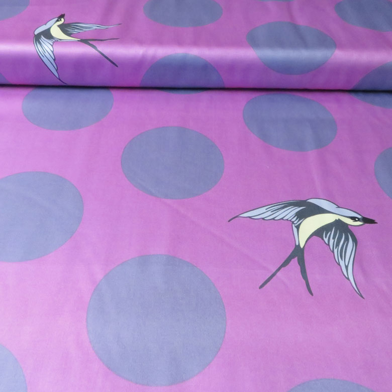 Freefall OOP Rare Orchid Wideback Fabric